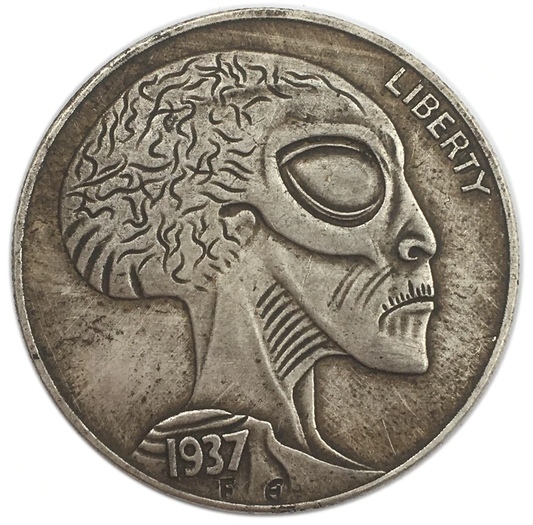 Alien Commemorative Liberty Coin 1937