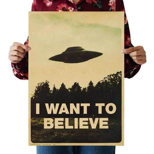 I Want To Believe - poster